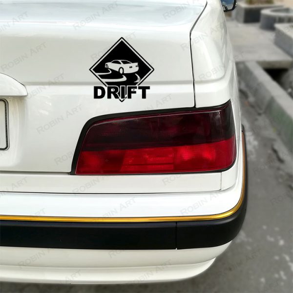 استیکر (برچسب) ماشین طرح Drift