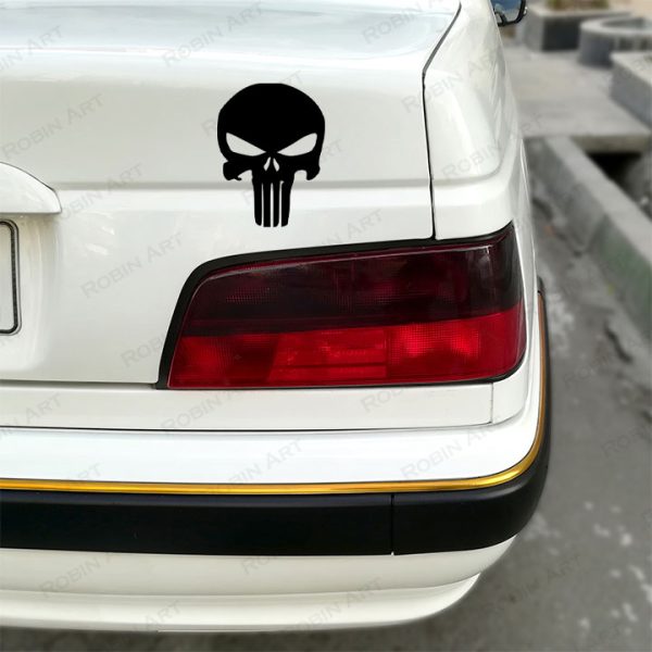 استیکر (برچسب) ماشین طرح Punisher2